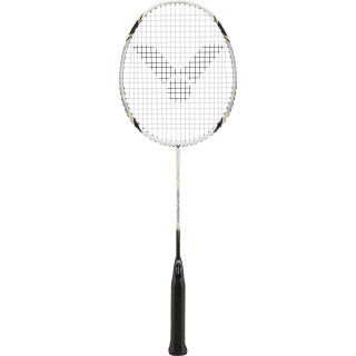 Victor Kinder-Badmintonschläger G 7500 JR (76g/ausgewogen/steif) weiss - besaitet -